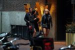 Amsterdam 16 september 2017 
Frank masmeijer gaat hapje eten met zijn twee dochters.