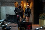 Amsterdam 16 september 2017 
Frank masmeijer gaat hapje eten met zijn twee dochters.