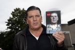 Utrecht 18 september 2017 
Frank Masmeijer en zijn vriendin Jaimy v Lent bij RTV Utrecht