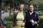 Utrecht 18 september 2017 
Frank Masmeijer en zijn vriendin Jaimy v Lent bij RTV Utrecht