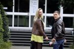 Utrecht 18 september 2017 
Frank Masmeijer en zijn vriendin Jaimy v Lent bij RTV Utrecht