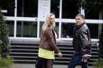 Utrecht 18 september 2017 
Frank Masmeijer en zijn vriendin Jaimy v Lent bij RTV Utrecht