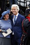 Den Haag 19 september 2017
Geert Wilders met zijn vrouw en beveiliging tijdens prinsjesdag op het binnenhof