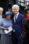 Den Haag 19 september 2017
Geert Wilders met zijn vrouw en beveiliging tijdens prinsjesdag op het binnenhof