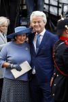 Den Haag 19 september 2017
Geert Wilders met zijn vrouw en beveiliging tijdens prinsjesdag op het binnenhof
