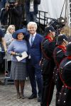 Den Haag 19 september 2017
Geert Wilders met zijn vrouw en beveiliging tijdens prinsjesdag op het binnenhof