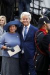 Den Haag 19 september 2017
Geert Wilders met zijn vrouw en beveiliging tijdens prinsjesdag op het binnenhof