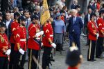 Den Haag 19 september 2017
Geert Wilders met zijn vrouw en beveiliging tijdens prinsjesdag op het binnenhof