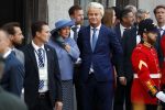 Den Haag 19 september 2017
Geert Wilders met zijn vrouw en beveiliging tijdens prinsjesdag op het binnenhof
