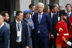 Den Haag 19 september 2017
Geert Wilders met zijn vrouw en beveiliging tijdens prinsjesdag op het binnenhof