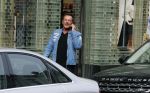 Amsterdam 16 september 2017 
Gerard Joling shoppend op de pc hooftstraat