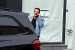 Amsterdam 16 september 2017 
Gerard Joling shoppend op de pc hooftstraat