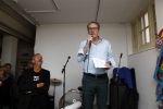 Amsterdam 10 september 2017
Opening expositie Bob Fosko en Bert Kuizenga.n Gijs Scholten v Aschat opent hem