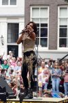 Amsterdam 5 augustus 2017
canal parade in Amsterdam. Glennis Grace
