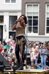 Amsterdam 5 augustus 2017
canal parade in Amsterdam. Glennis Grace