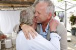 Saint Tropez 3 augustus 2017
Jan des Bouvrie viert zijn 75e verjaardag met familie en vrienden bij Tropezina. Gordon met een kennis