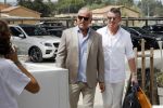 Saint Tropez 3 augustus 2017
Jan des Bouvrie viert zijn 75e verjaardag met familie en vrienden bij Tropezina. Gordon met een kennis