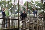Amsterdam 30 juni 2017
Hanneke Groenteman tijdens voorbereidingen van huwelijk zoon Gijs Groenteman