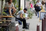 Amsterdam 5 juli 2017
Henry van Loon op terras