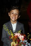 Amsterdam 15 september 2017 
Hugo Gremillet, zoon van Igone de Jongh tijdens de premierevoorstelling Ode aan de Meester bij Nationale Opera & Ballet in Amsterdam..koning Willem Alexander en koningin Maxima zijn de eregasten