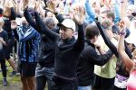 Amsterdam 9 september 2017
Edwin Evers staat op Run van radio 538 bij het Science park. Humberto Tan