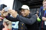Amsterdam 9 september 2017
Edwin Evers staat op Run van radio 538 bij het Science park. Humberto Tan