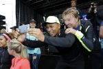 Amsterdam 9 september 2017
Edwin Evers staat op Run van radio 538 bij het Science park. Humberto Tan