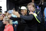 Amsterdam 9 september 2017
Edwin Evers staat op Run van radio 538 bij het Science park. Humberto Tan