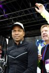 Amsterdam 9 september 2017
Edwin Evers staat op Run van radio 538 bij het Science park. Humberto Tan