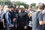 Amsterdam 9 september 2017
Edwin Evers staat op Run van radio 538 bij het Science park. Humberto Tan en Gerard Joling