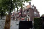 Amsterdam 24 juli 2017   
Verbouwing nieuwe huis Jaap v Zweden aan het vondelpark