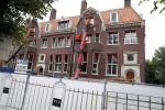 Amsterdam 24 juli 2017   
Verbouwing nieuwe huis Jaap v Zweden aan het vondelpark