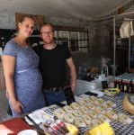 Toldijk, 3 September 2017 
Reunie Boer zoekt vrouw
Jan Blom Texel en Rianne Blom