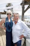 Saint Tropez 3 augustus 2017
Jan des Bouvrie viert zijn 75e verjaardag met familie en vrienden bij Tropezina. Jan met zijn vrouw Monique