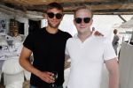 Saint Tropez 3 augustus 2017
Jan des Bouvrie viert zijn 75e verjaardag met familie en vrienden bij Tropezina. jan des Bouvrie jr en Bob Wisse