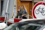 Amsterdam 11 juli 2017 
Jasper Krabbe met zijn nieuwe vriendin ANNEMARIEKE VAN DRIMMELEN