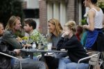 Amsterdam 11 juli 2017 
Jasper Krabbe met zijn nieuwe vriendin ANNEMARIEKE VAN DRIMMELEN