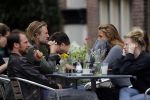 Amsterdam 11 juli 2017 
Jasper Krabbe met zijn nieuwe vriendin ANNEMARIEKE VAN DRIMMELEN