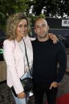 Hilversum 11 juli 2017
Premiere war of the planet of the apes in bioscoop Hilversum. Jay Jay Boske met vriendin