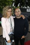 Hilversum 11 juli 2017
Premiere war of the planet of the apes in bioscoop Hilversum. Jay Jay Boske met vriendin