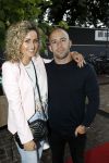 Hilversum 11 juli 2017
Premiere war of the planet of the apes in bioscoop Hilversum. Jay Jay Boske met vriendin