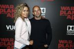 Hilversum 11 juli 2017
Premiere war of the planet of the apes in bioscoop Hilversum. Jay Jay Boske met vriendin