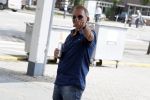 Amsterdam 10 juli 2017 
Jeroen v Inkel met blikje red bull bij benzine pomp
