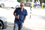 Amsterdam 10 juli 2017 
Jeroen v Inkel met blikje red bull bij benzine pomp