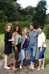t Harde 5 september 2017
Presentatie cast Opvliegers. Antje Monteiro, Anouk van Nes, Joanne Telesford, Sandra Mattie,
Producent is  Rick Engelkes