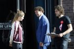 Leiden 2 juli 2017 
Jochem Myjer en zijn vriendin Marloes Novan vieren de 40e verjaardag van Jochem met familie en vrienden.