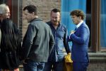 Leiden 2 juli 2017 
Jochem Myjer en zijn vriendin Marloes Novan vieren de 40e verjaardag van Jochem met familie en vrienden.