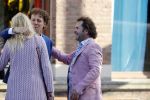 Leiden 2 juli 2017 
Jochem Myjer en zijn vriendin Marloes Novan vieren de 40e verjaardag van Jochem met familie en vrienden.
