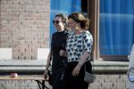 Leiden 2 juli 2017 
Jochem Myjer en zijn vriendin Marloes Novan vieren de 40e verjaardag van Jochem met familie en vrienden.