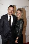 Amsterdam 12 september 2017
Johnny de Mol met zijn aanstaande vrouw Anouk v Schie bij de premiere van het Nationaal Ballet in de stopera